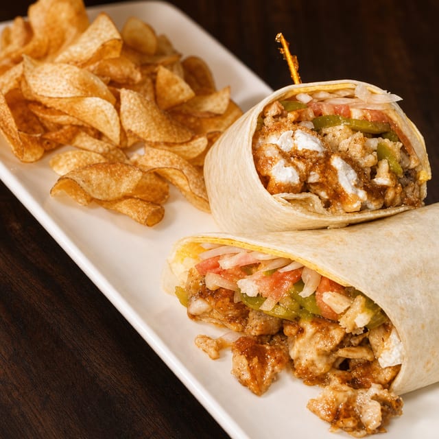 Crispy Chicken Wrap.