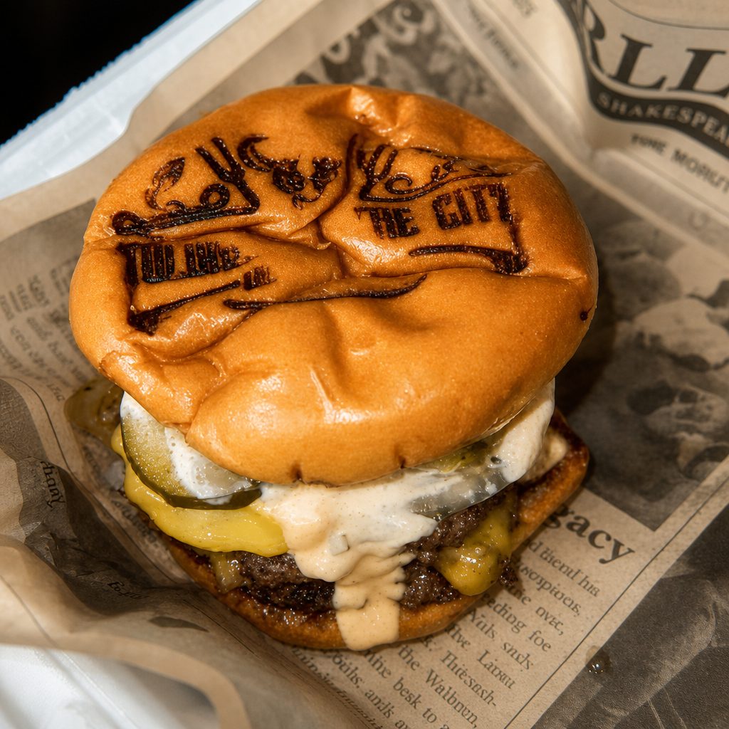 Grand Slam Cheeseburger.