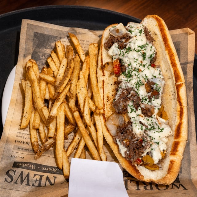 Steak Hoagie.