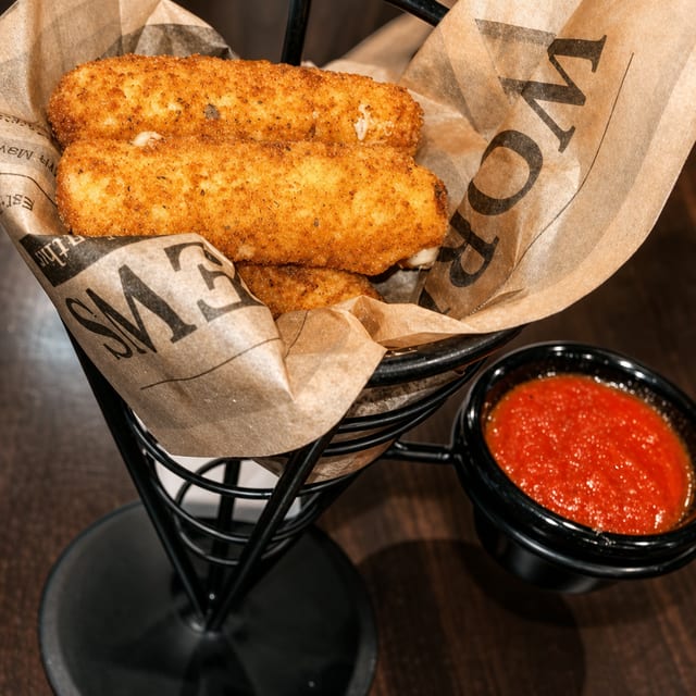 Hockey Cheese Sticks.
