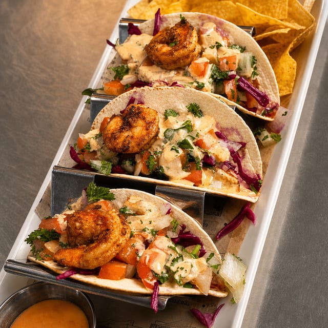 Shrimp Tacos.